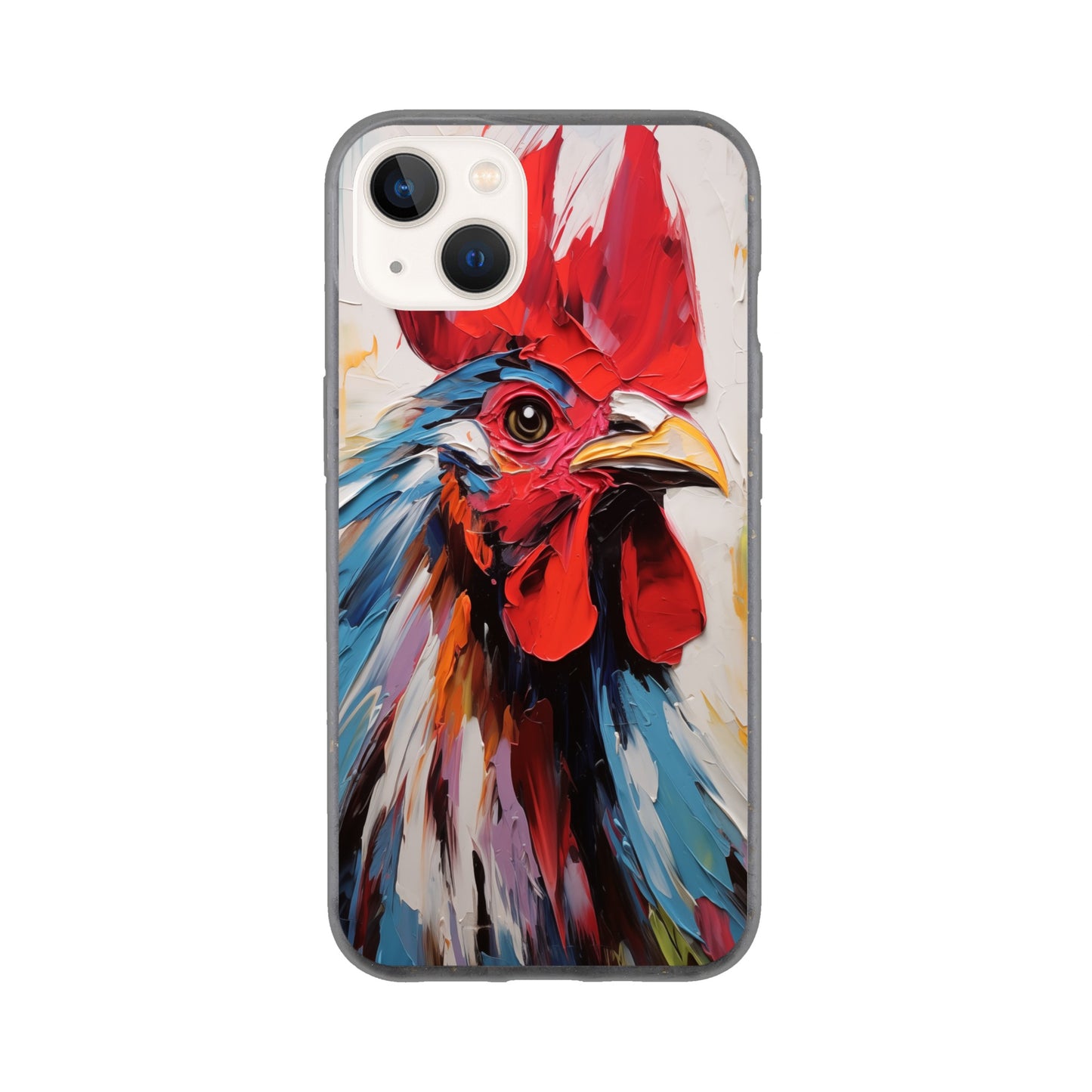 iPhone Case - Rooster Vibrant Vigilance