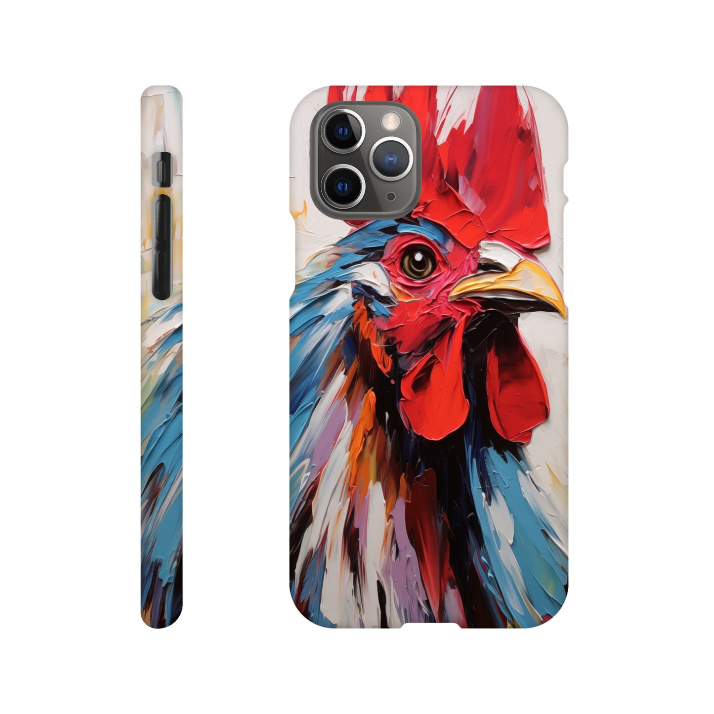 iPhone Case - Rooster Vibrant Vigilance