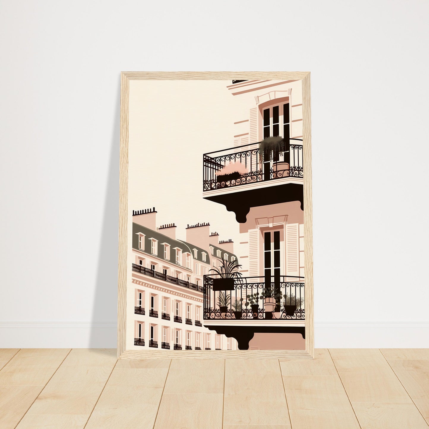 Wall Art - Balcony Bliss in Paris