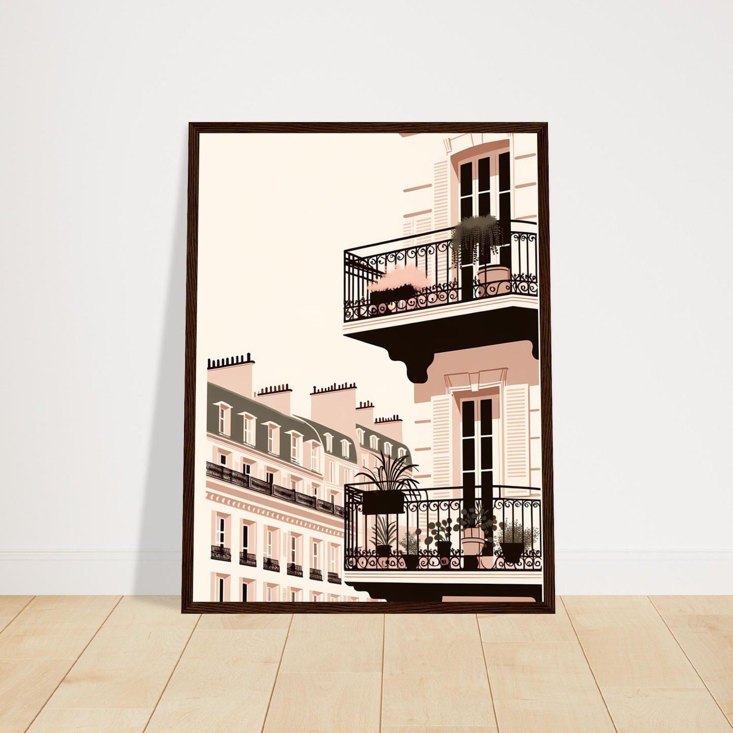 Wall Art - Balcony Bliss in Paris