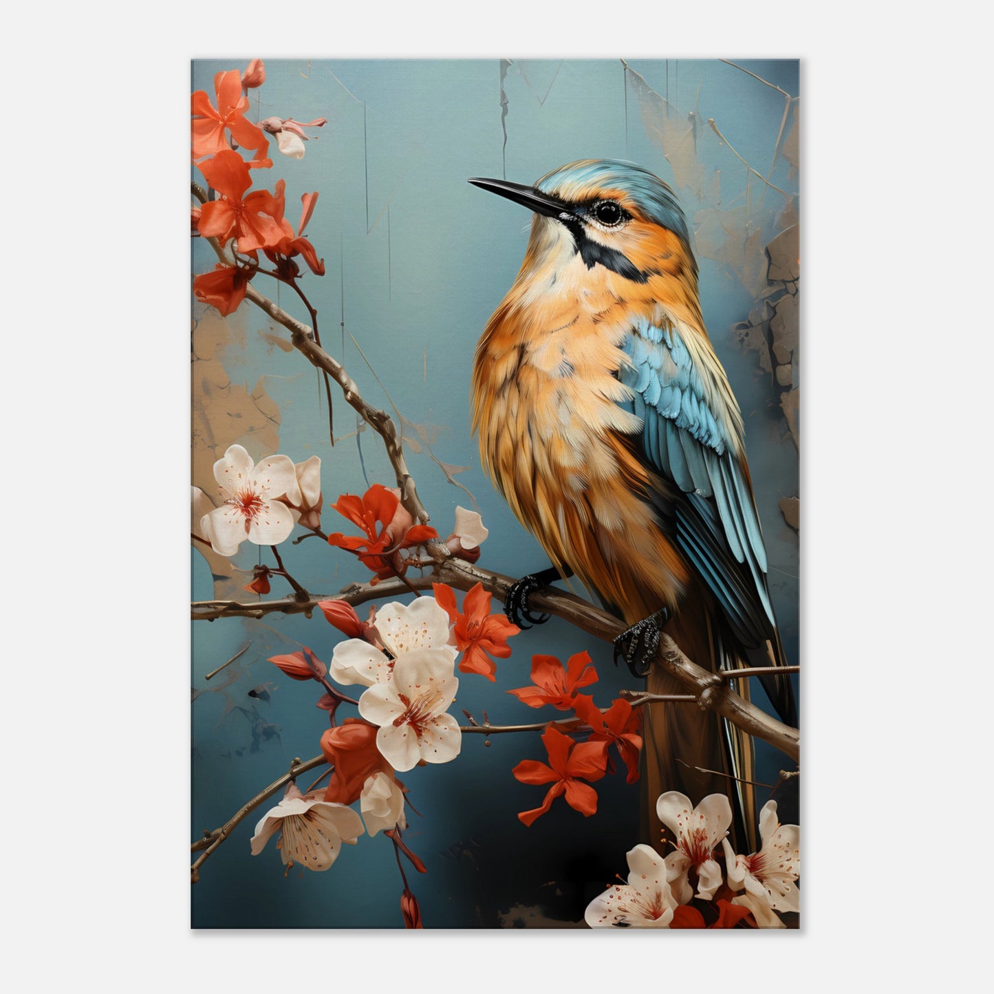 Canvas Wall Art Print - Birdsong Beauty