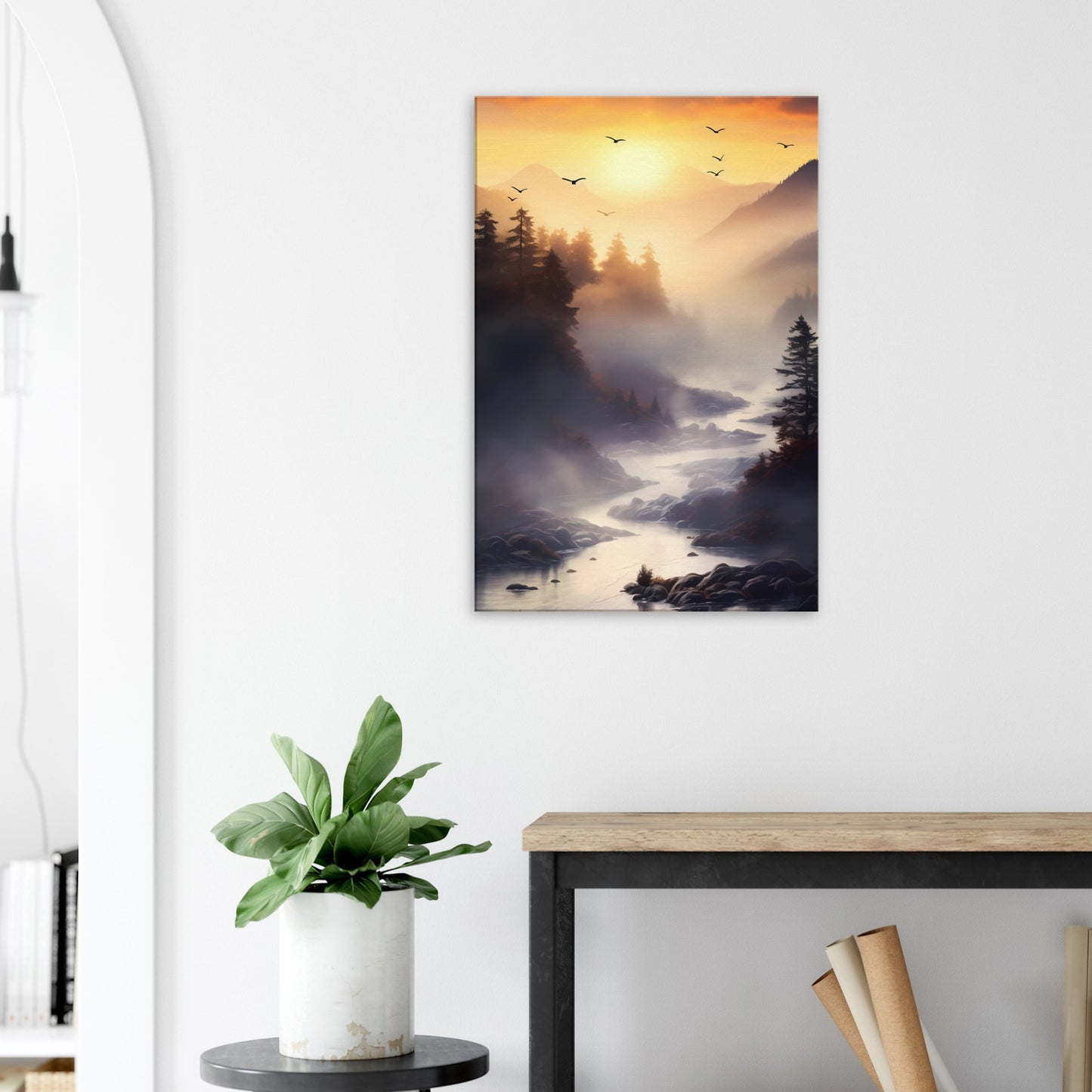 Canvas Wall Art - Awakening Hues