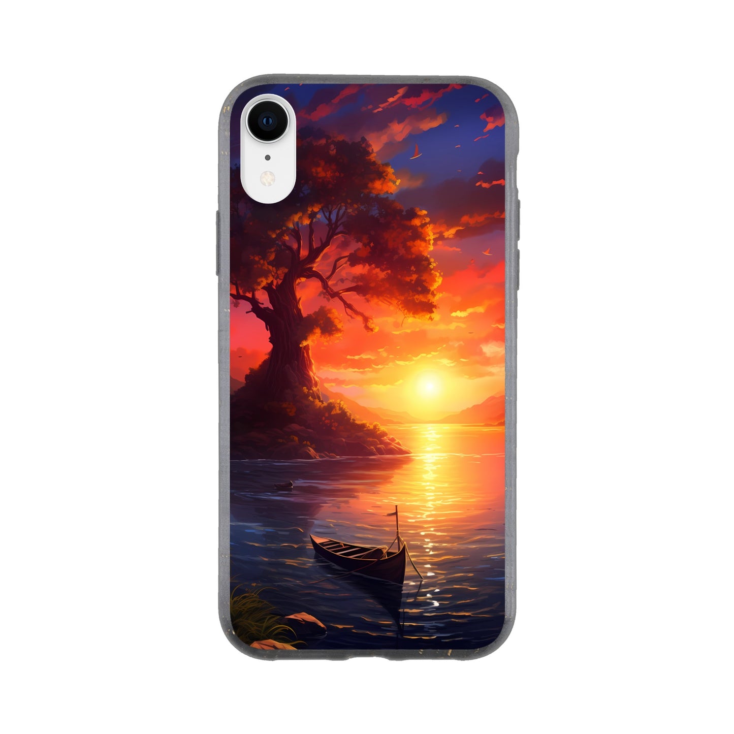iPhone case - Solitary Sunset Serenade