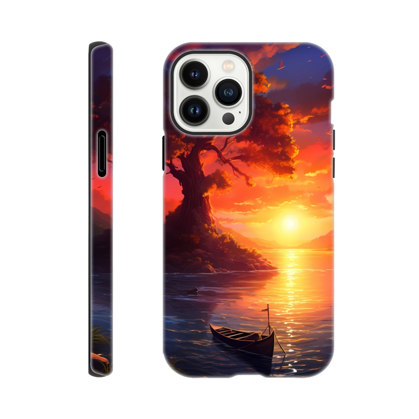 iPhone case - Solitary Sunset Serenade