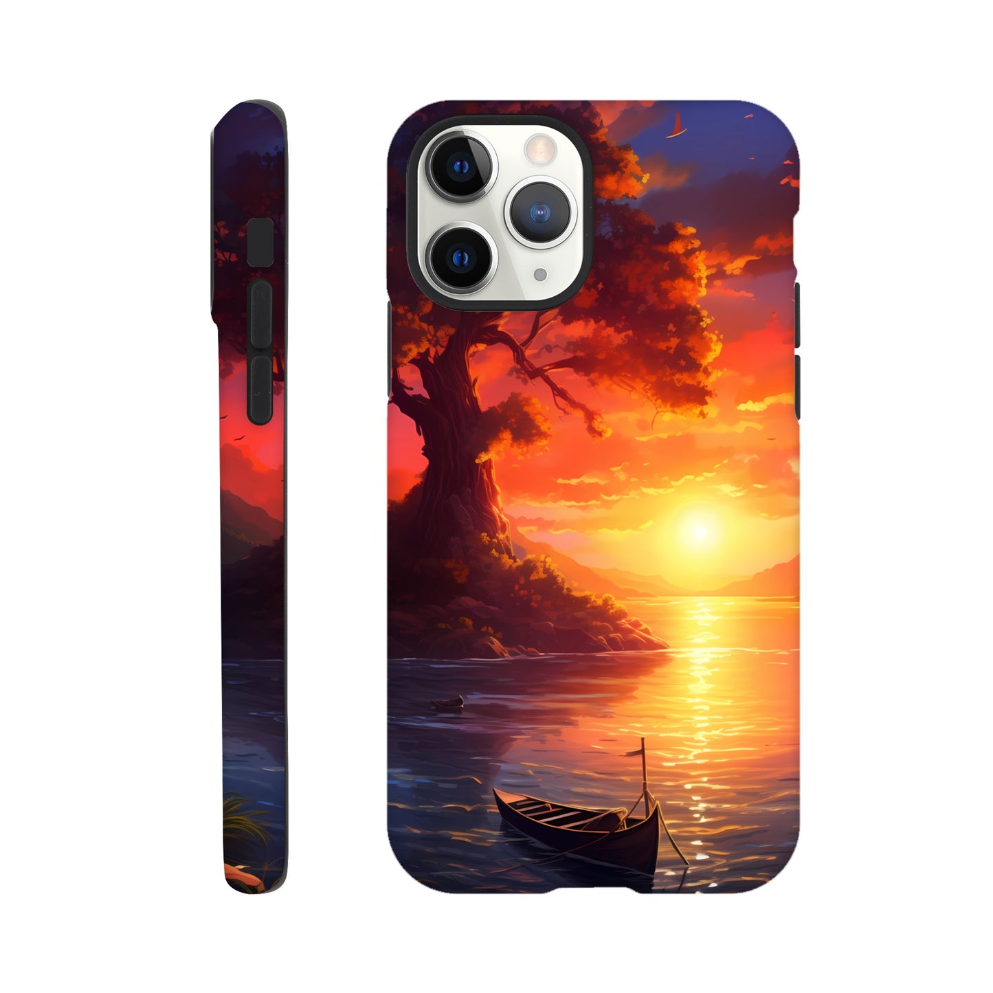 iPhone case - Solitary Sunset Serenade
