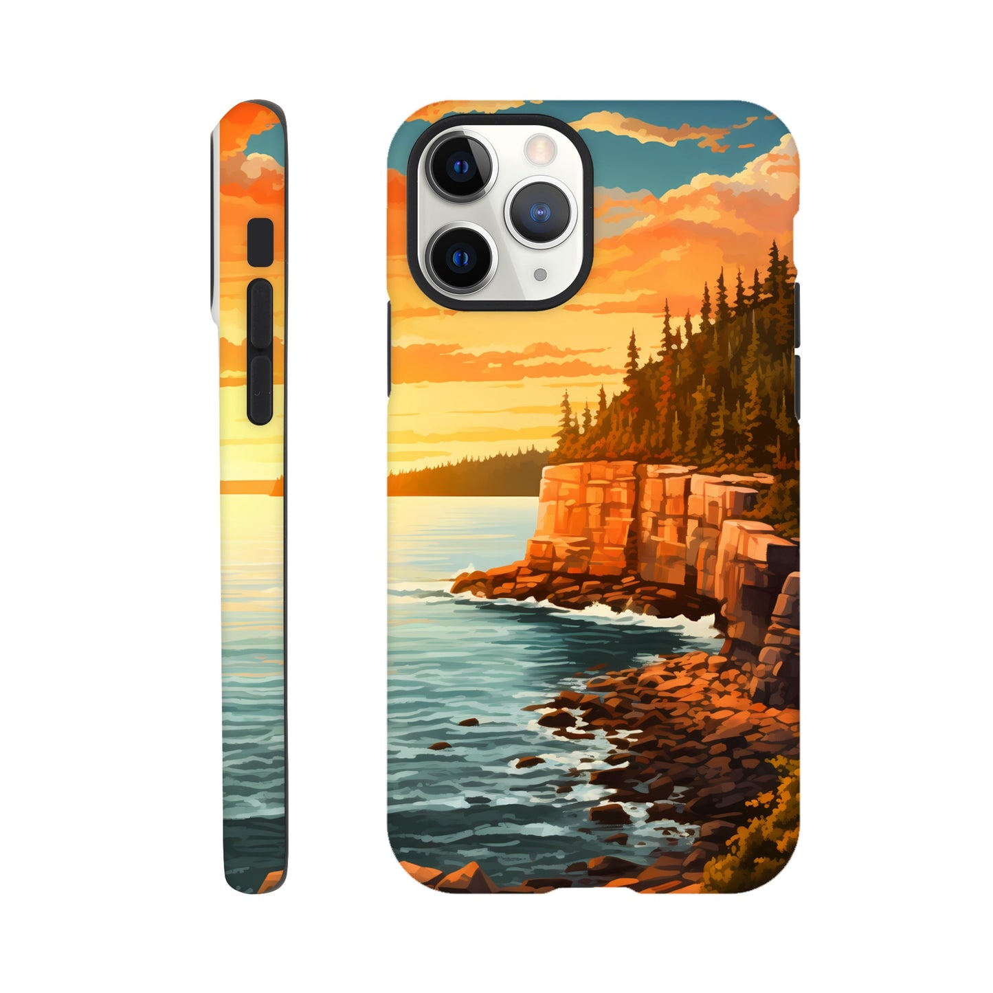 iPhone Case - Acadia Coastal Chronicles (National Park)