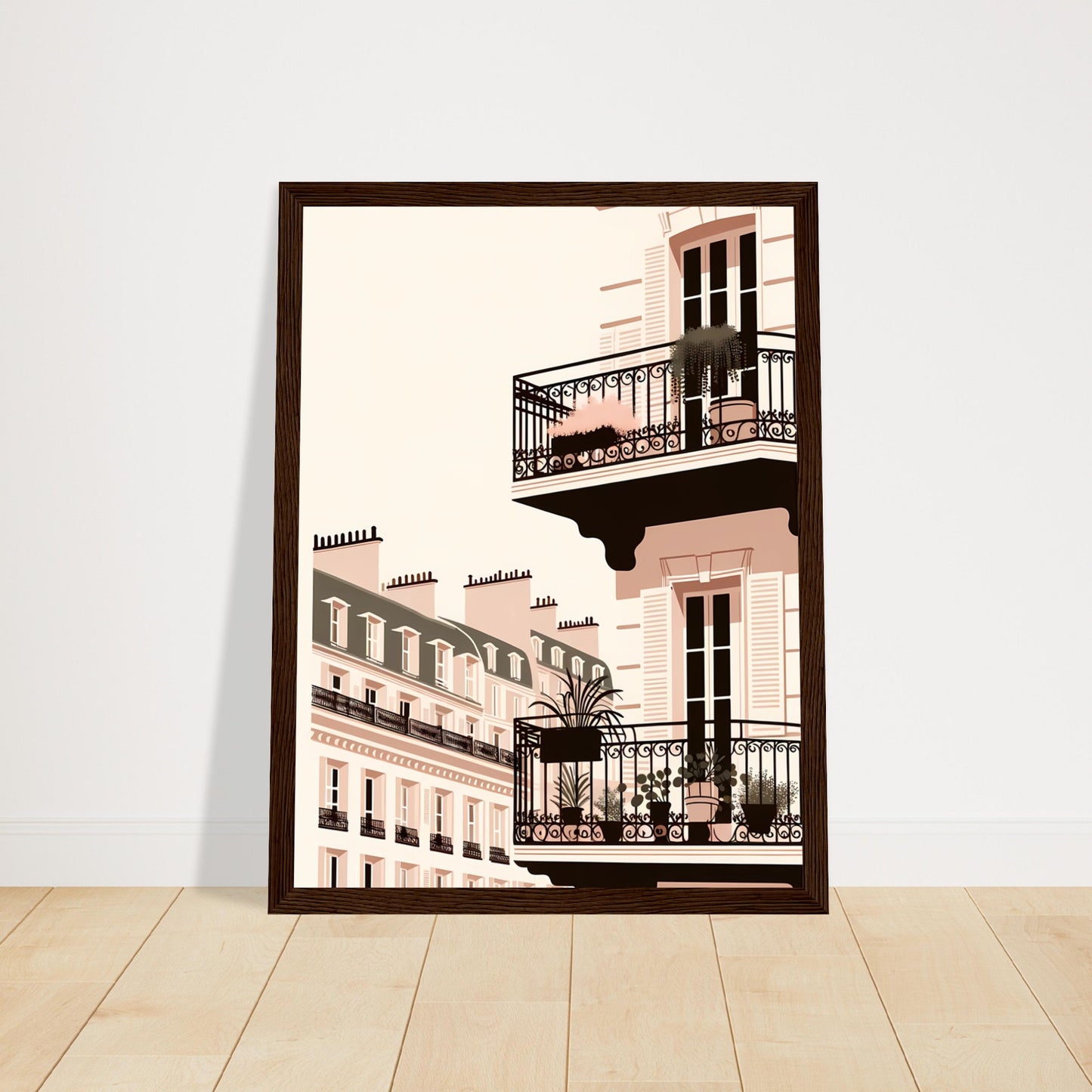 Wall Art - Balcony Bliss in Paris