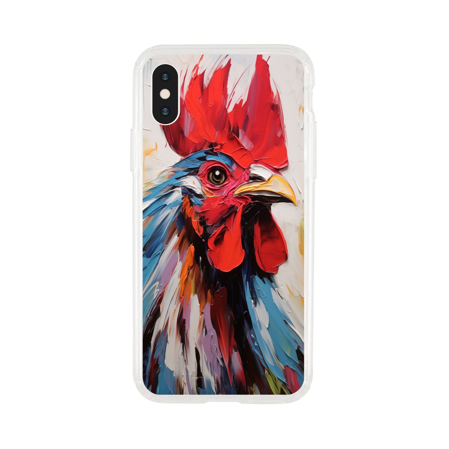 iPhone Case - Rooster Vibrant Vigilance