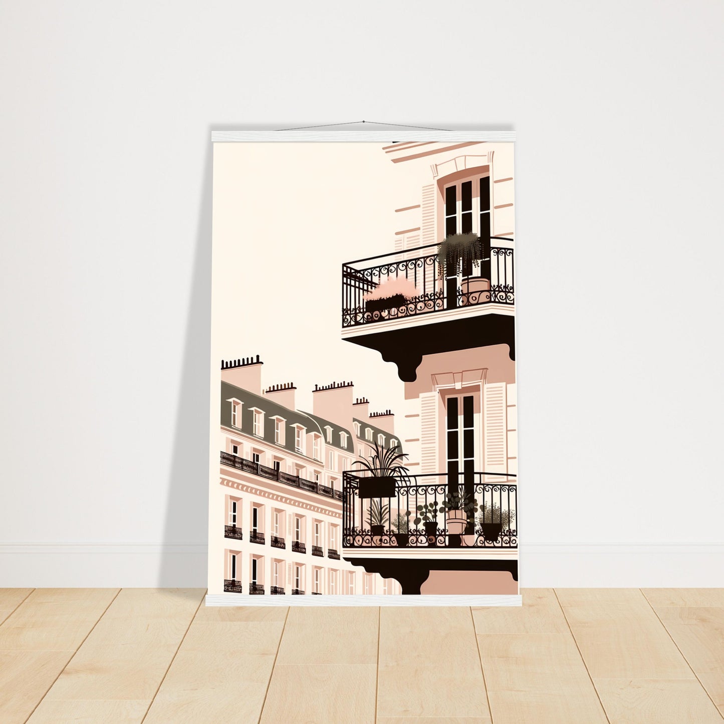Wall Art - Balcony Bliss in Paris