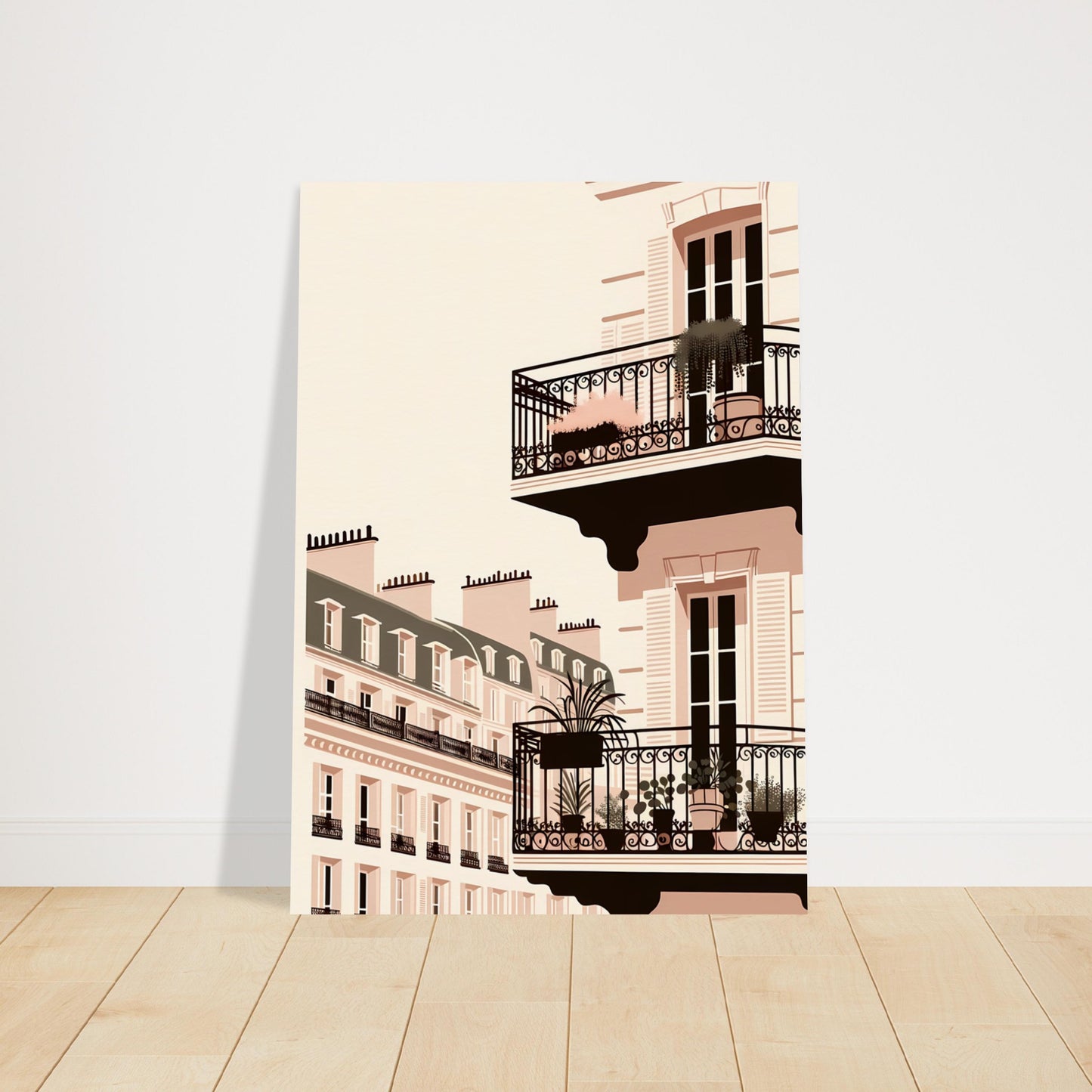 Wall Art - Balcony Bliss in Paris
