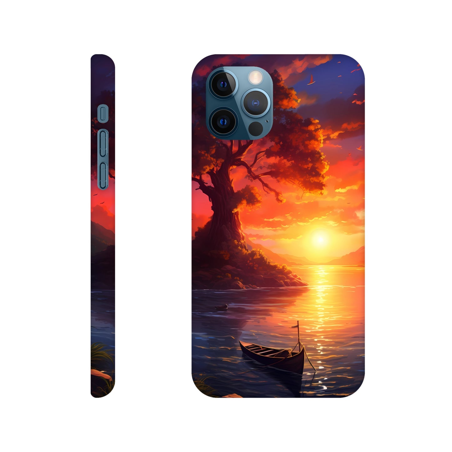 iPhone case - Solitary Sunset Serenade