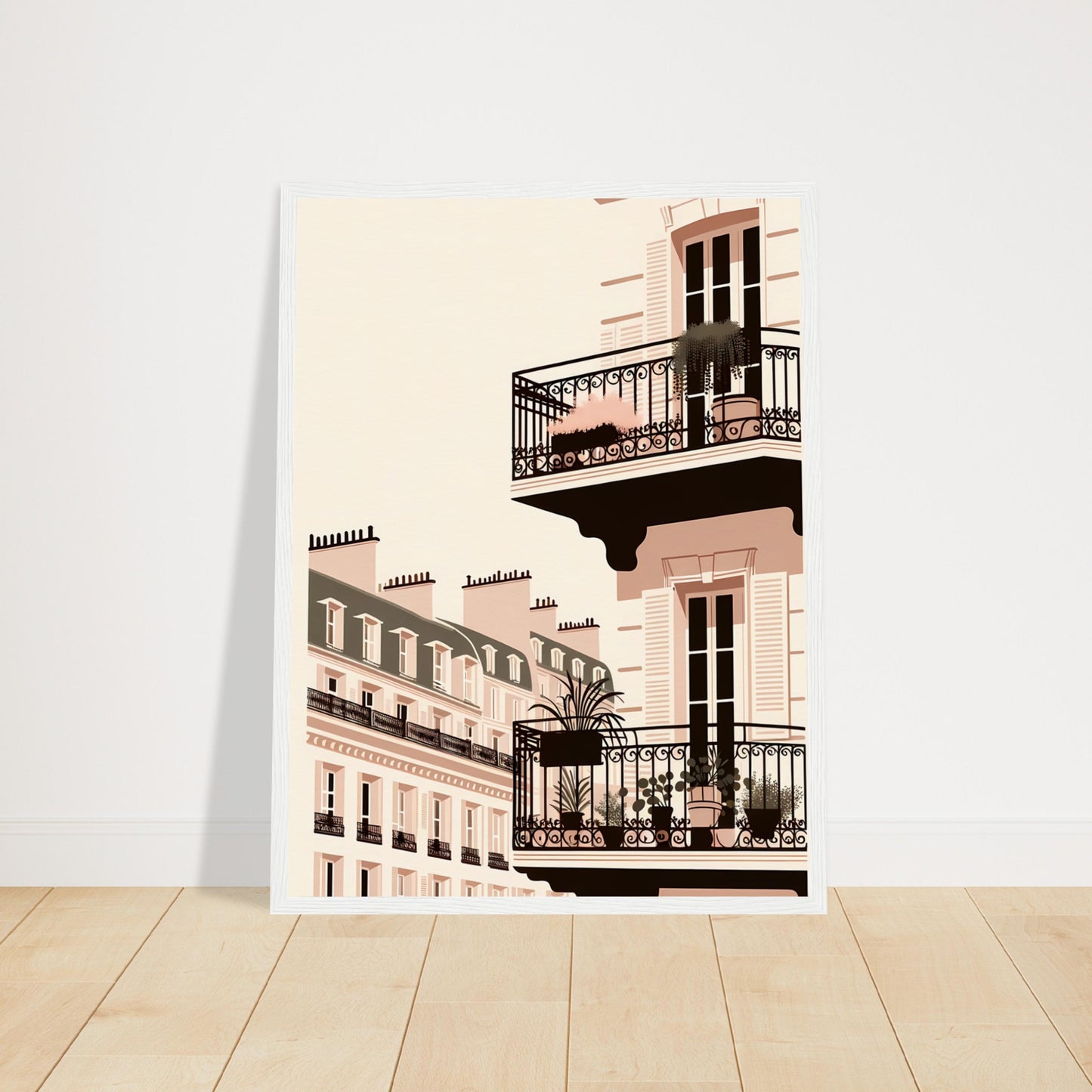 Wall Art - Balcony Bliss in Paris