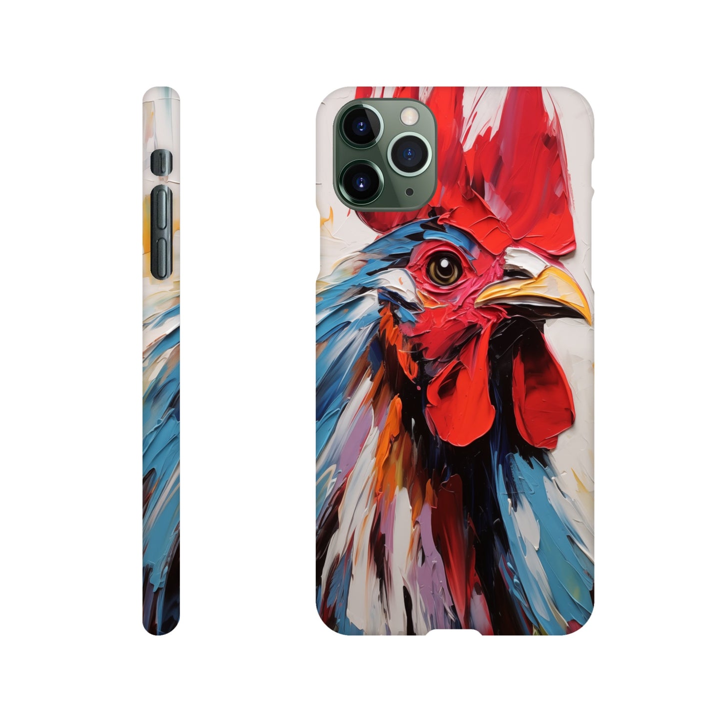 iPhone Case - Rooster Vibrant Vigilance