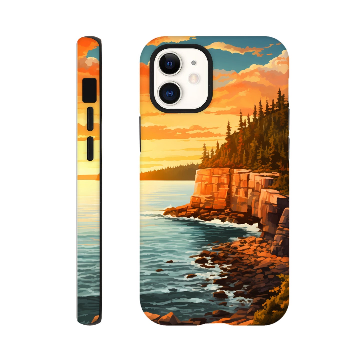 iPhone Case - Acadia Coastal Chronicles (National Park)