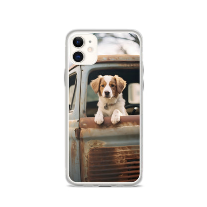 iPhone Case - Dog in a Truck