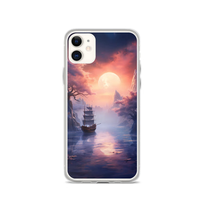 iPhone Case - Japanese Seascape Moonrise