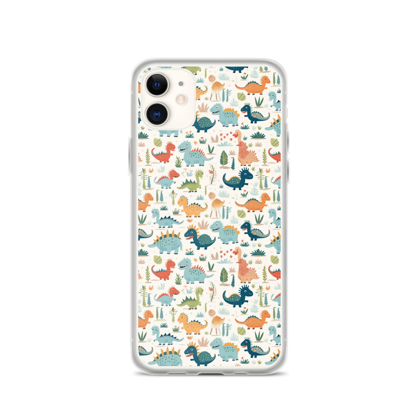 iPhone Case - Cute Dinosaurs Pattern