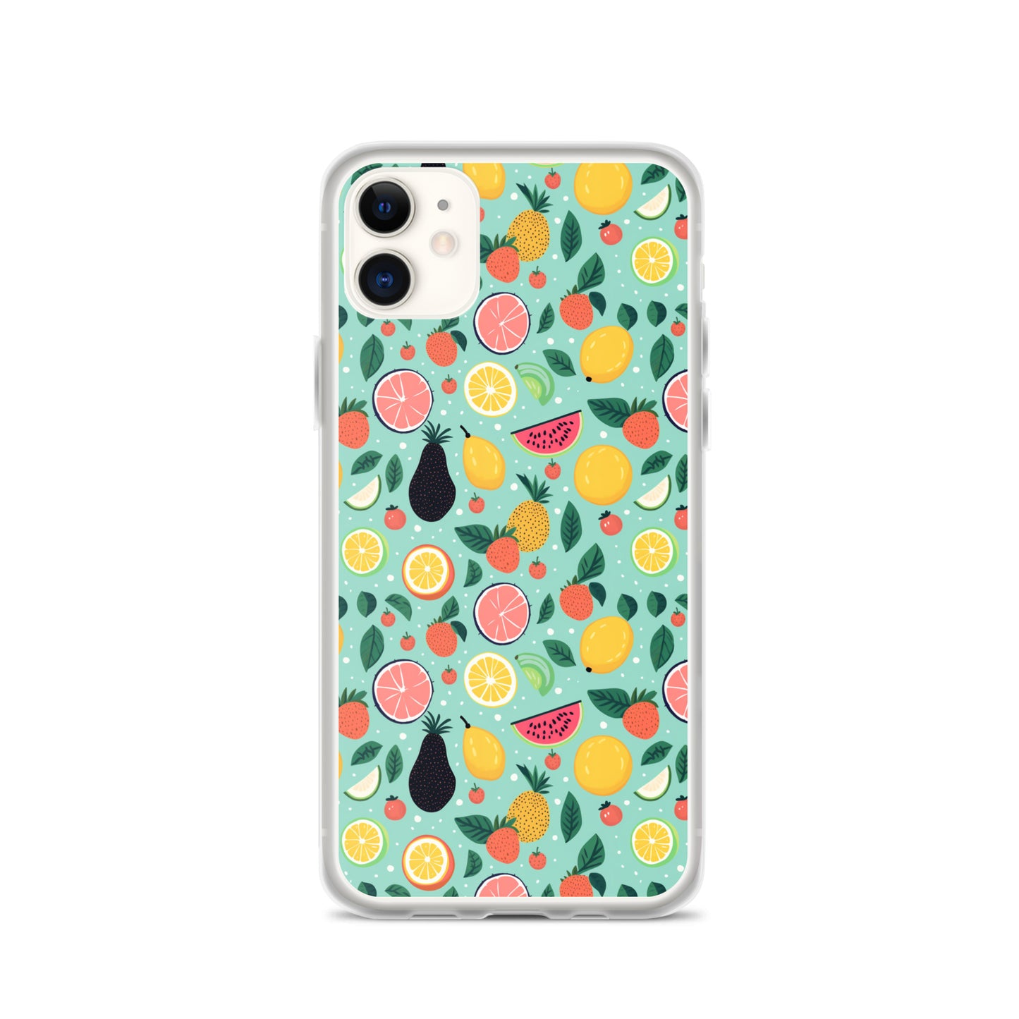 iPhone Case - Fun Fruits Pattern