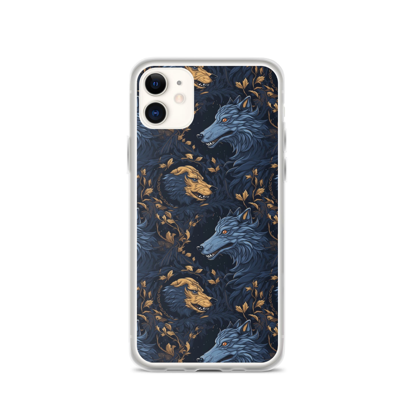 iPhone Case - Wolves Pattern