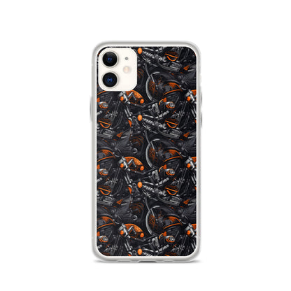 iPhone Case - Motorcycle Pattern
