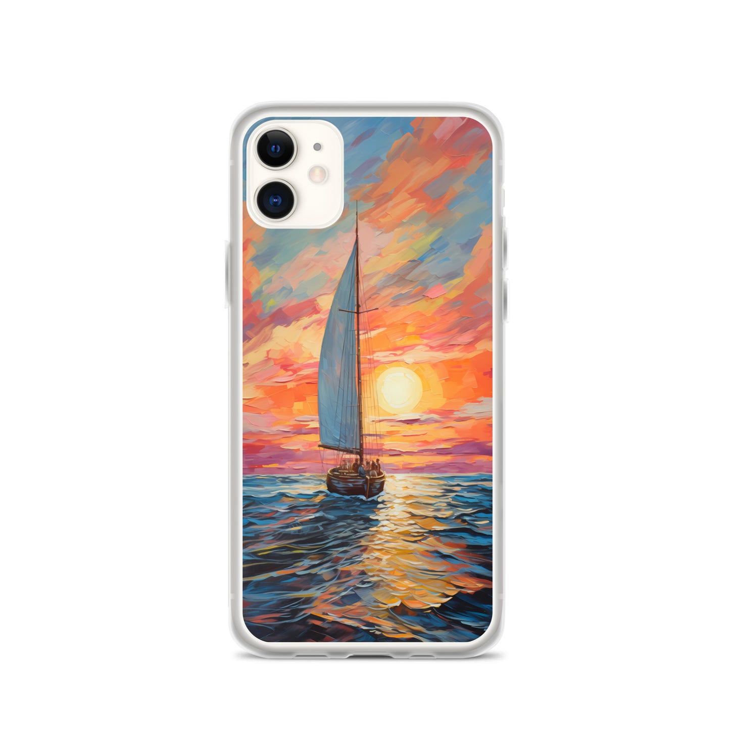 iPhone Case - Luminous Sailboat