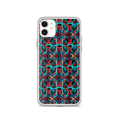 iPhone Case - Colorful Woven Pattern