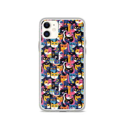 iPhone Case - Colorful Cats