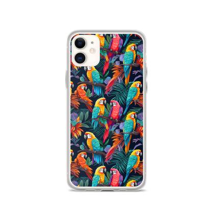 iPhone Case - Colorful Parrots