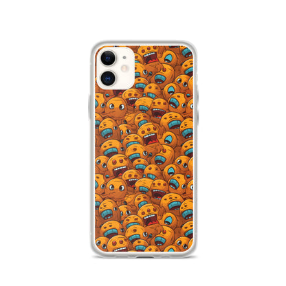 iPhone Case - Deranged Smileys