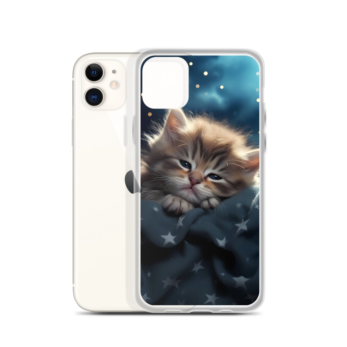 iPhone Case - Sleepy Star Kitty