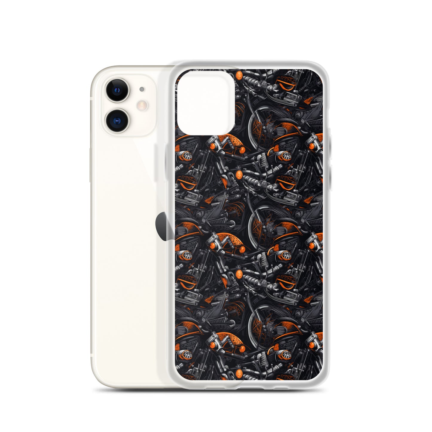 iPhone Case - Motorcycle Pattern