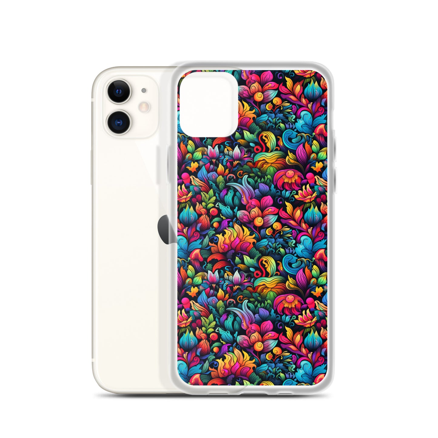 iPhone Case - Psychedelic Flowers