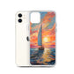 iPhone Case - Luminous Sailboat