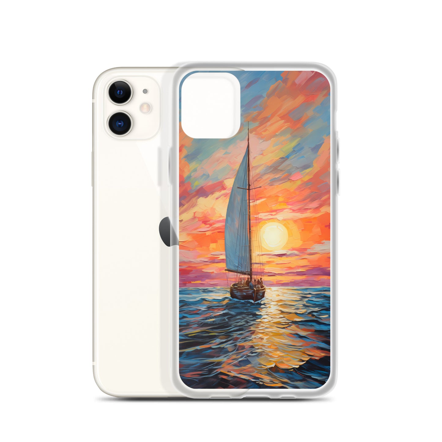 iPhone Case - Luminous Sailboat
