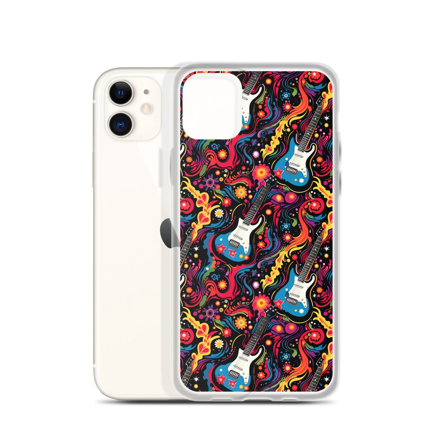 iPhone Case - Psychedelic Guitars
