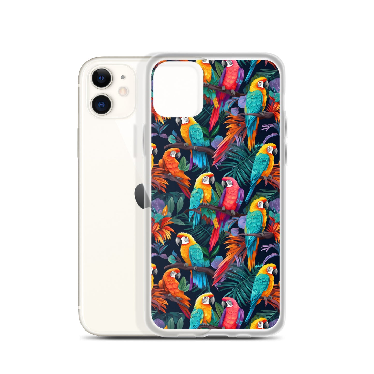 iPhone Case - Colorful Parrots