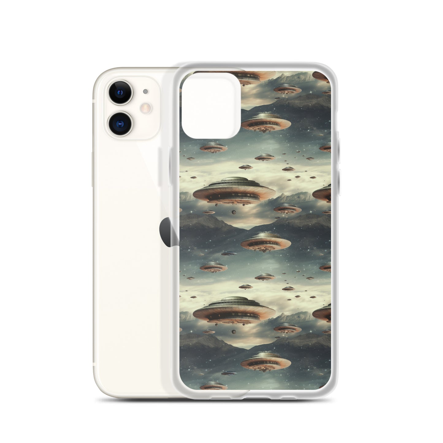 iPhone Case - Flying Saucer Invasion