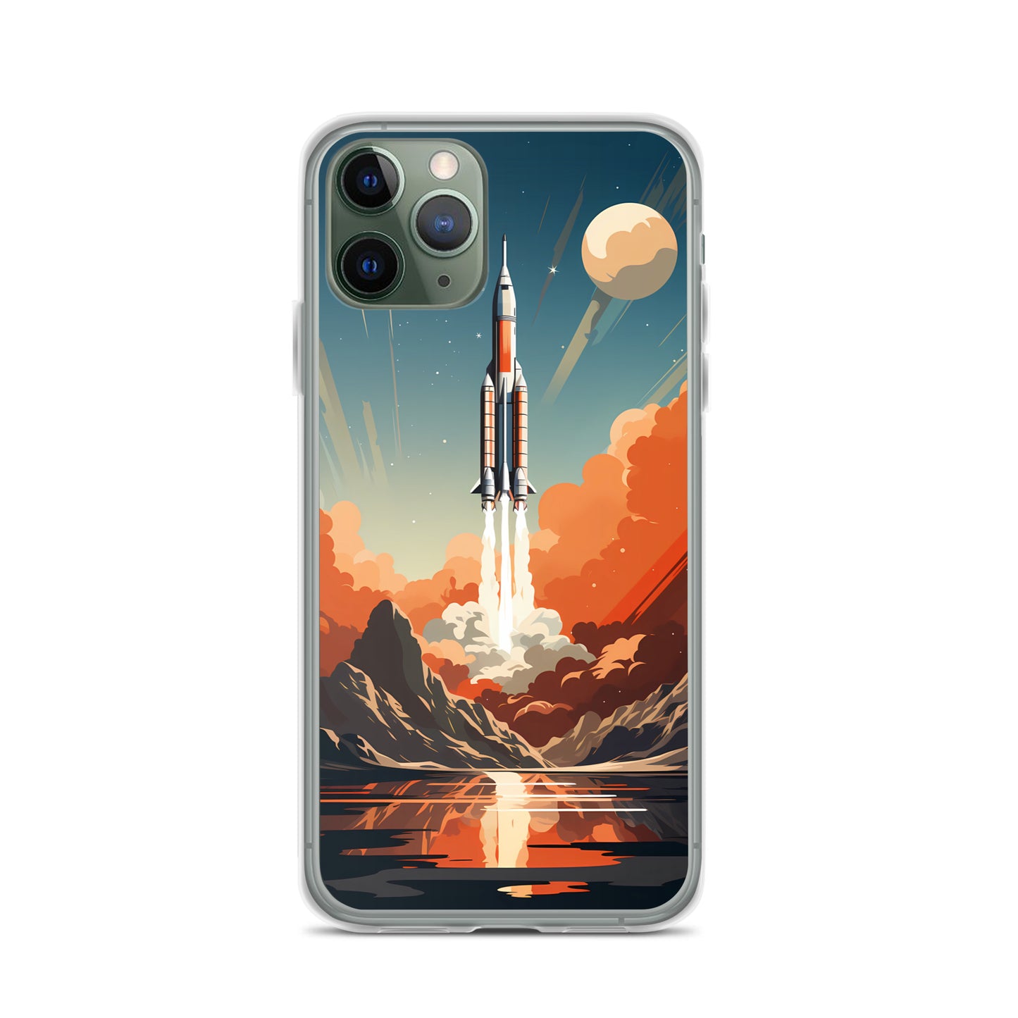 iPhone Case - Retro Rocket
