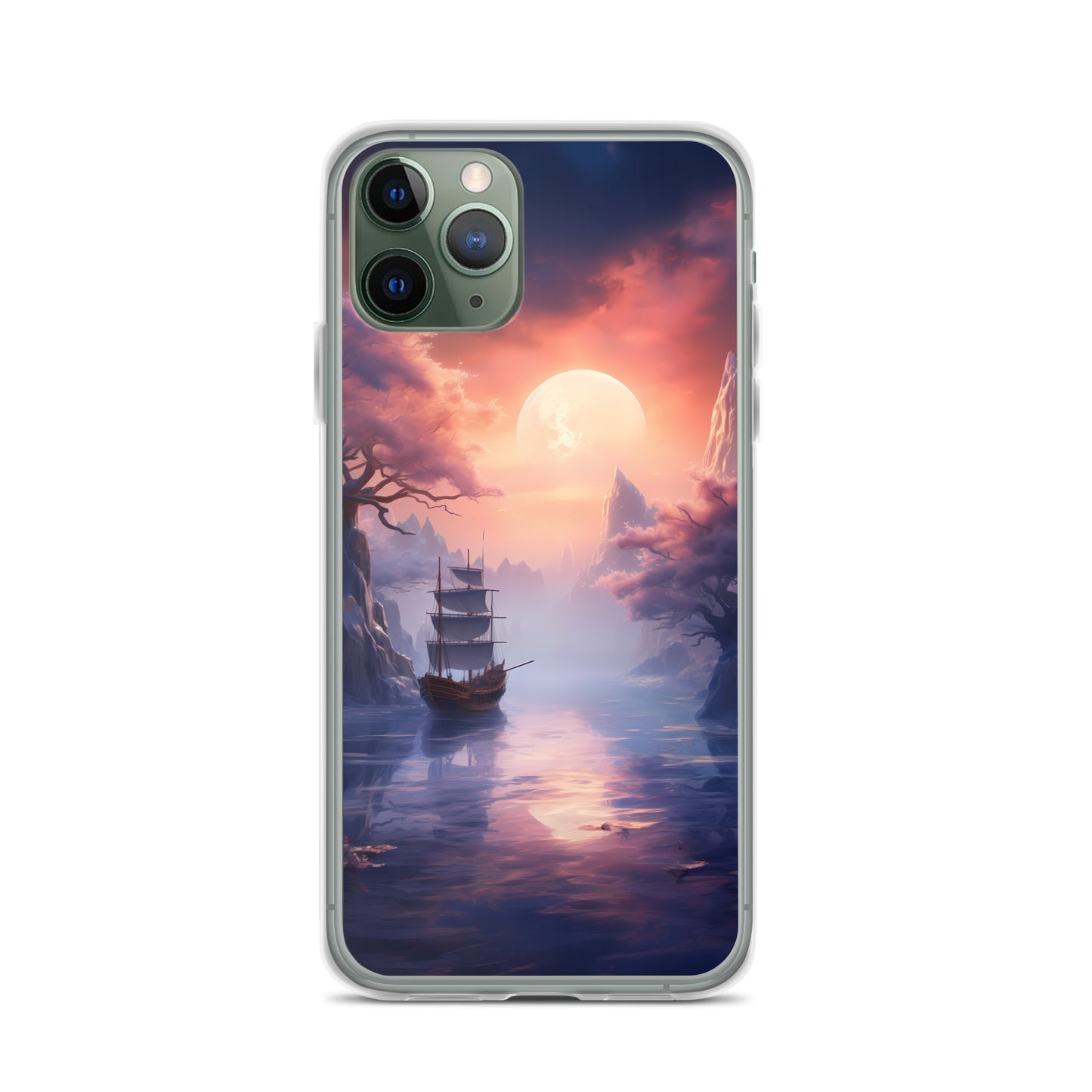 iPhone Case - Japanese Seascape Moonrise