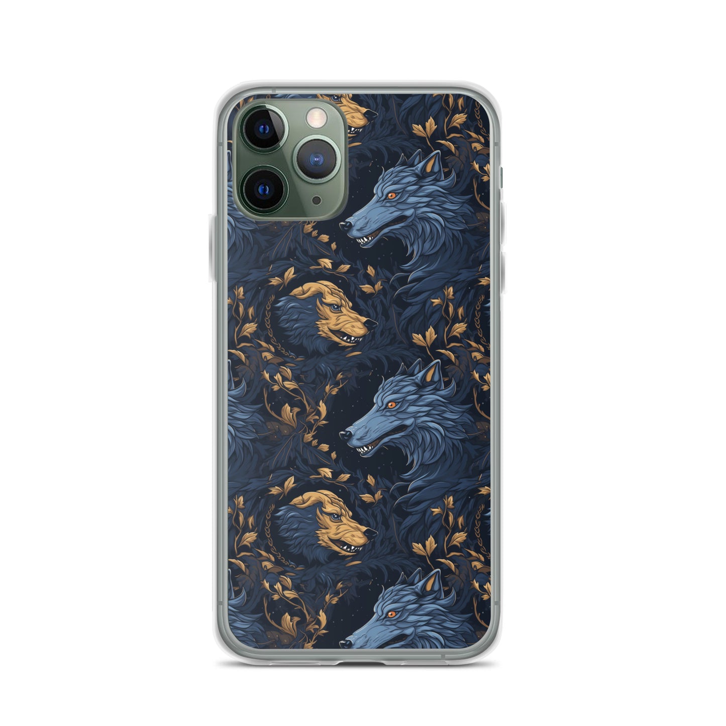 iPhone Case - Wolves Pattern