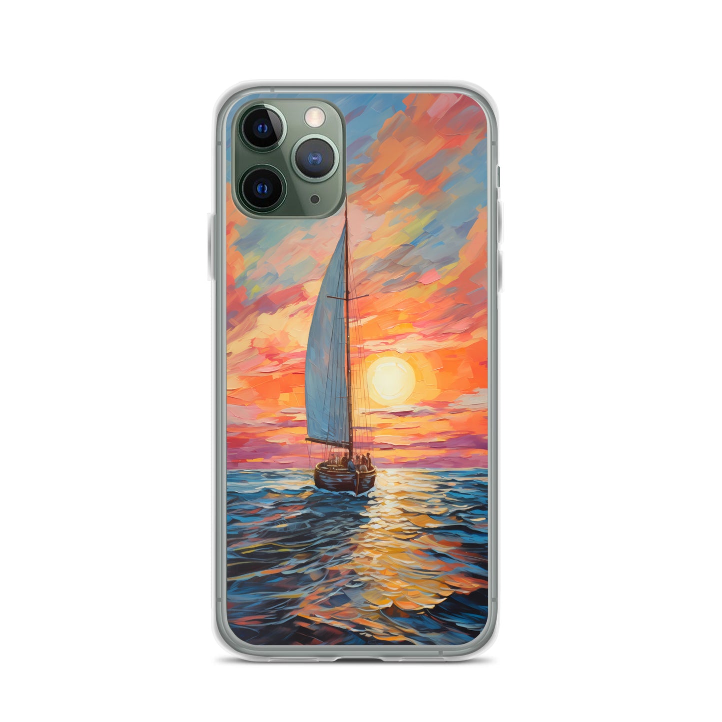iPhone Case - Luminous Sailboat