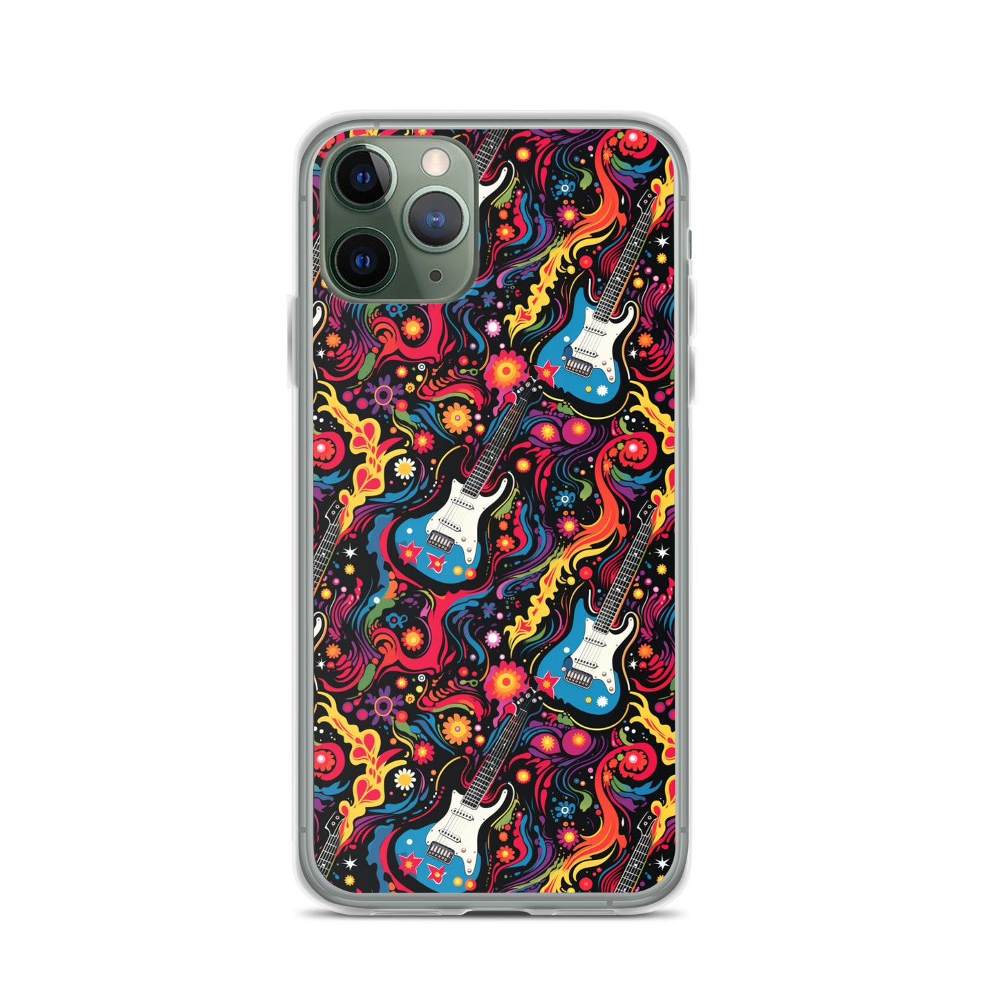 iPhone Case - Psychedelic Guitars