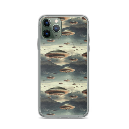 iPhone Case - Flying Saucer Invasion