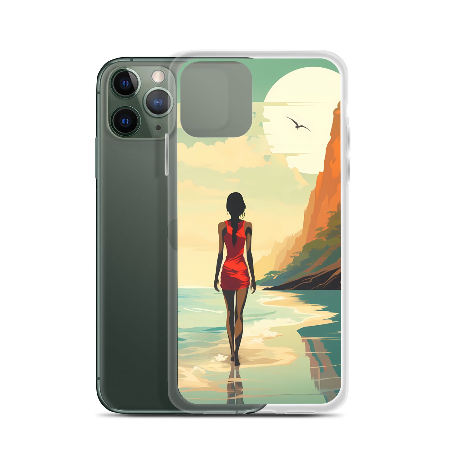 iPhone Case - Minimalist Beach Beauty