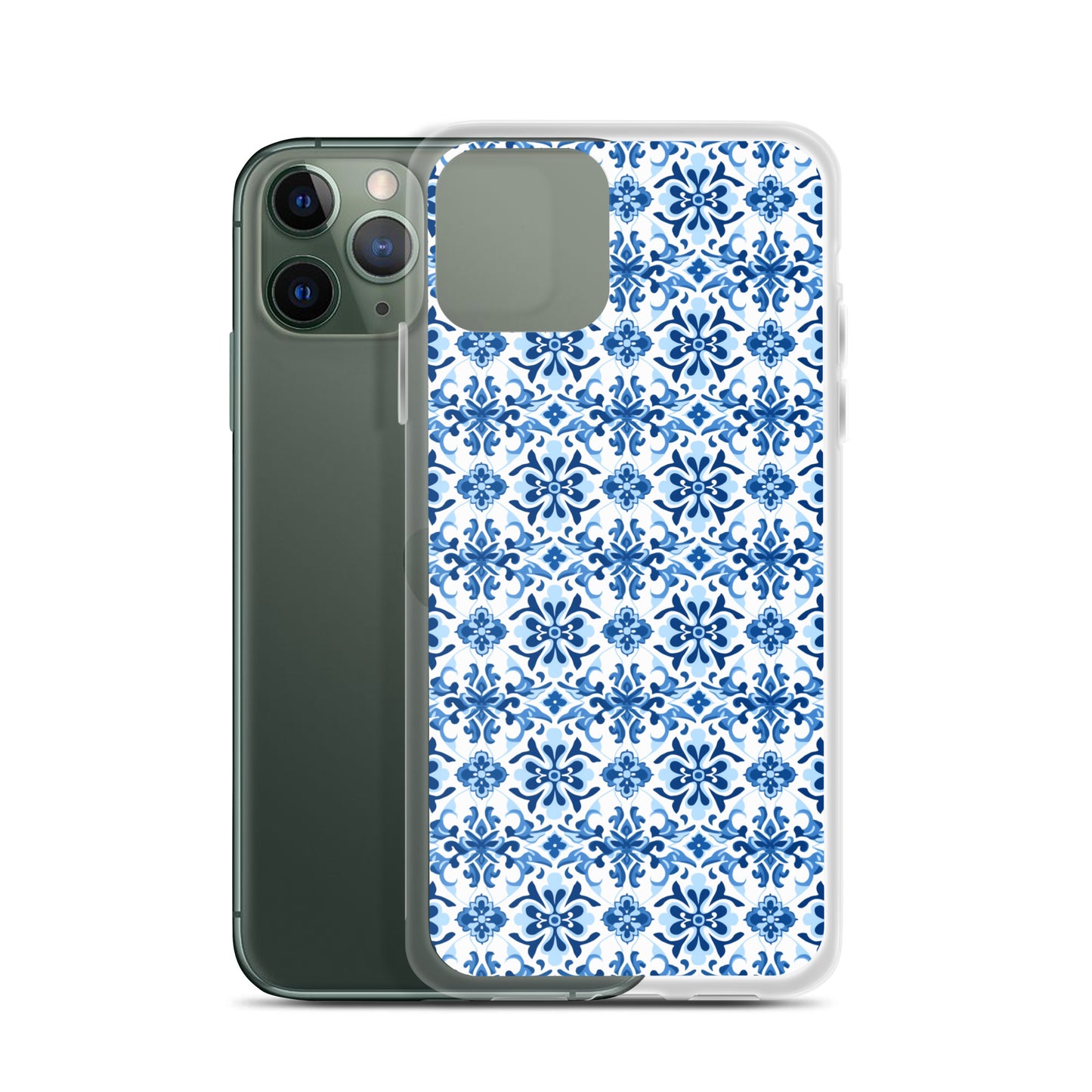 iPhone Case - Blue Ceramic Pattern