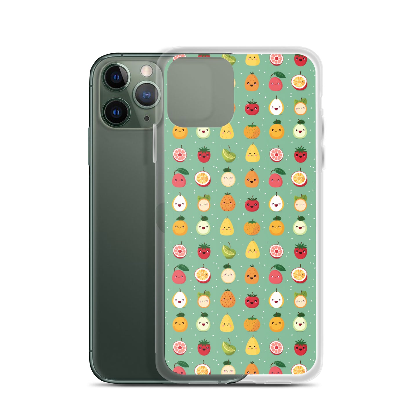 iPhone Case - Cute Fruits Pattern