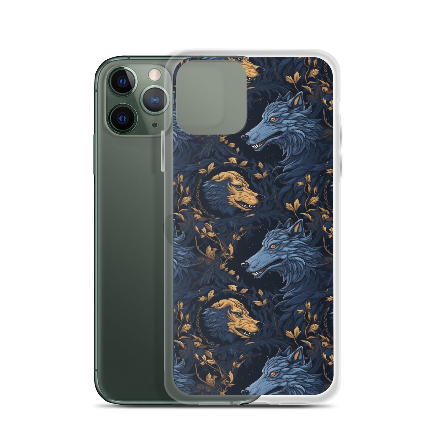 iPhone Case - Wolves Pattern