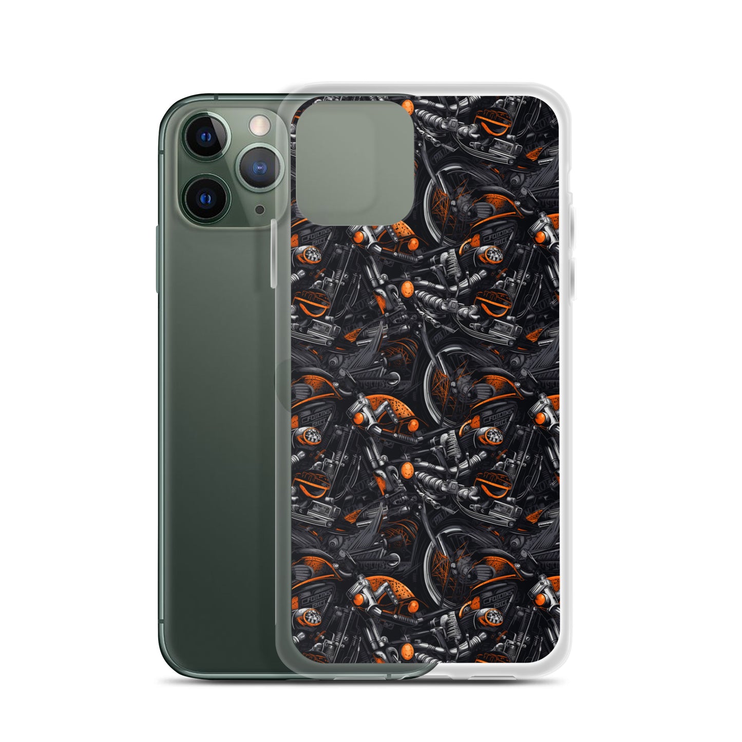 iPhone Case - Motorcycle Pattern