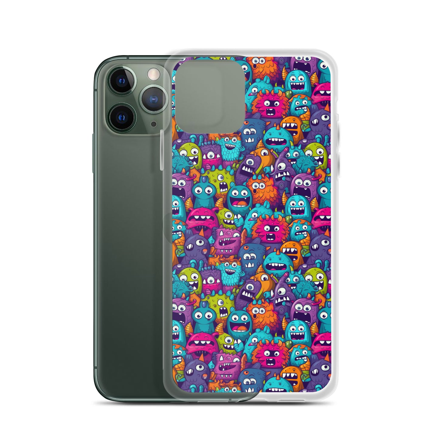 iPhone Case - Cute Monsters