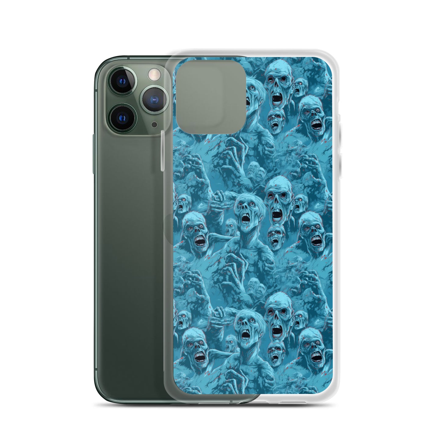 iPhone Case - Blue Zombies